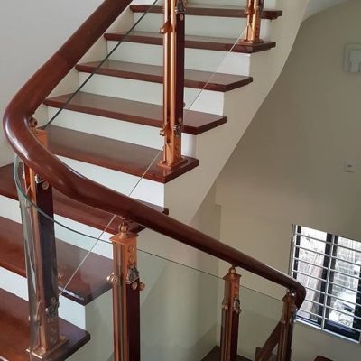 Cầu thang kính 04