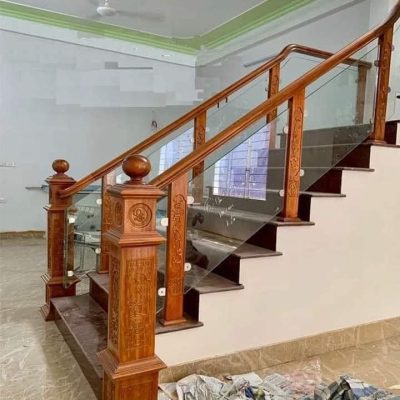Cầu thang kính 06