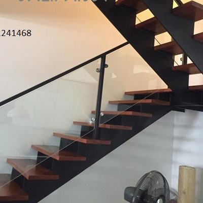 Cầu thang xương cá 09